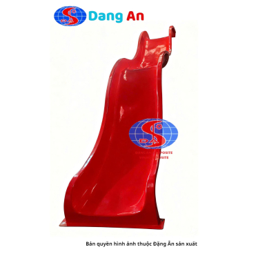 máng trượt hồ bơi dài 6m có lượn