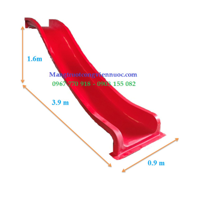 máng trượt nhựa composite dài 4m